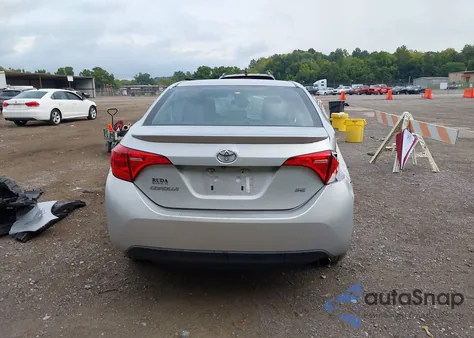 2018 Toyota Corolla Se from USA, damaged, VIN 2T1BURHE9JC020434